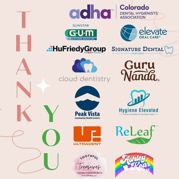 Receiving Thanks for Supporting ADHA and Colorado Dental Hygienists Association